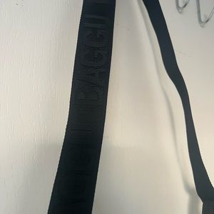 Checkered Medium Crescent Bag